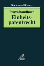 Cover von Praxishandbuch Einheitspatentrecht