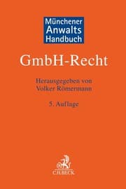 Cover von Münchener Anwaltshandbuch GmbH-Recht