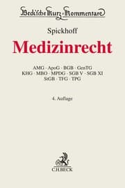 Cover von Medizinrecht