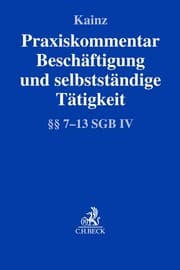 Cover von Praxiskommentar Beschäftigung und selbstständige Tätigkeit