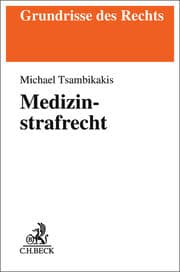 Cover von Medizinstrafrecht
