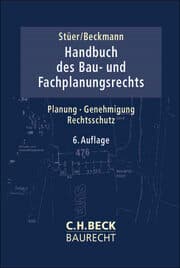 Cover von Handbuch des Bau- und Fachplanungsrechts