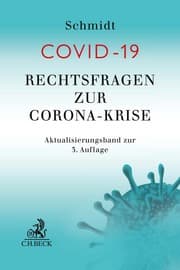 Cover von COVID-19 - Rechtsfragen zur Corona-Krise