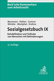 Cover von Sozialgesetzbuch IX. SGB IX