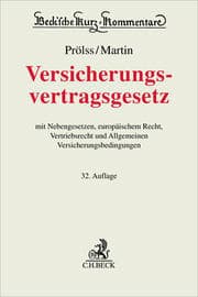 Cover von Versicherungsvertragsgesetz. VVG