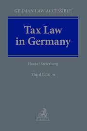 Cover von Tax Law in Germany