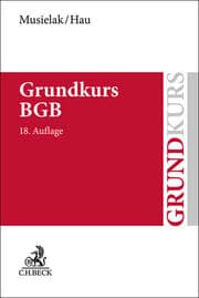 Cover von Grundkurs BGB