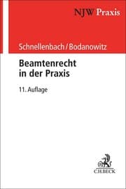 Cover von Beamtenrecht in der Praxis
