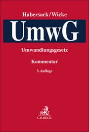 Cover von Umwandlungsgesetz. UmwG