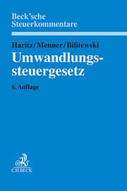 Cover von Umwandlungssteuergesetz. UmwStG