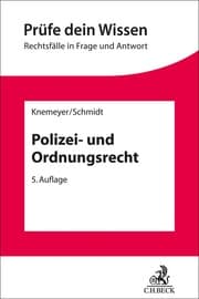 Cover von Polizei- und Ordnungsrecht