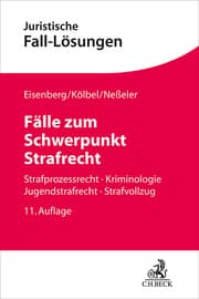 Cover von Fälle zum Schwerpunkt Strafrecht