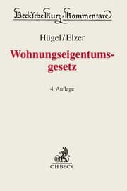Cover von Wohnungseigentumsgesetz (WEG)