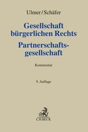 Cover von Gesellschaft bürgerlichen Rechts und Partnerschaftsgesellschaft. GbR, PartG