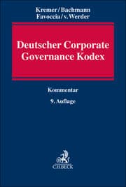 Cover von Deutscher Corporate Governance Kodex