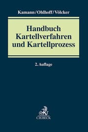 Cover von Handbuch Kartellverfahren und Kartellprozess