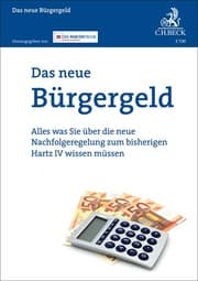 Cover von Das neue Bürgergeld