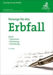 Cover von Vorsorge für den Erbfall