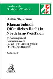 Cover von Klausurenbuch Öffentliches Recht in Nordrhein-Westfalen