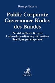 Cover von Public Corporate Governance Kodex des Bundes