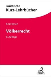 Cover von Völkerrecht