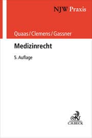 Cover von Medizinrecht