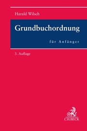Cover von Grundbuchordnung für Anfänger