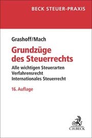 Cover von Grundzüge des Steuerrechts