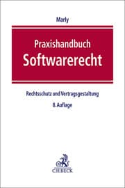 Cover von Praxishandbuch Softwarerecht