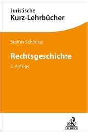 Cover von Rechtsgeschichte
