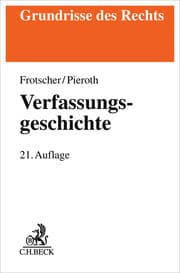 Cover von Verfassungsgeschichte