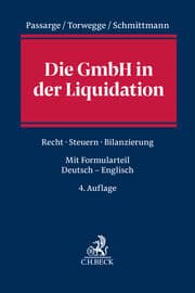 Cover von Die GmbH in der Liquidation