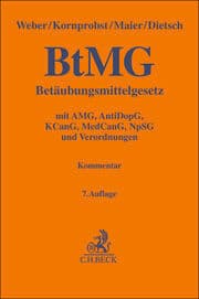 Cover von Betäubungsmittelgesetz. BtMG