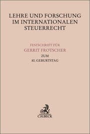 Cover von Lehre und Forschung im Internationalen Steuerrecht