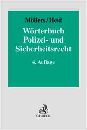 Cover von Wörterbuch Polizei- und Sicherheitsrecht