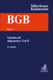 Cover von Münchener Kommentar zum Bürgerlichen Gesetzbuch Bd. 3: Schuldrecht - Allgemeiner Teil II