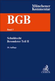 Cover von Münchener Kommentar zum Bürgerlichen Gesetzbuch Bd. 5: Schuldrecht - Besonderer Teil II §§ 535-630h, BetrKV, HeizkostenV, WärmeLV, EFZG, TzBfG, KSchG, MiLoG