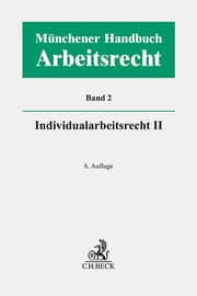 Cover von Münchener Handbuch zum Arbeitsrecht Bd. 2: Individualarbeitsrecht II