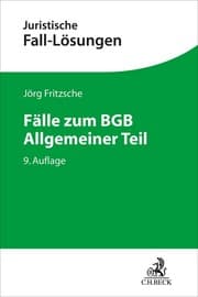 Cover von Fälle zum BGB Allgemeiner Teil
