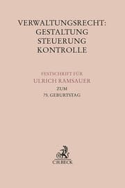 Cover von Verwaltungsrecht: Gestaltung, Steuerung, Kontrolle