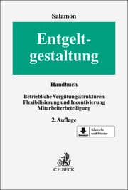 Cover von Entgeltgestaltung