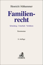 Cover von Familienrecht