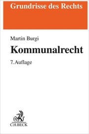 Cover von Kommunalrecht
