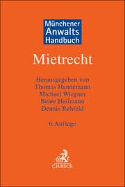 Cover von Münchener Anwaltshandbuch Mietrecht