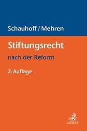 Cover von Stiftungsrecht nach der Reform