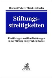 Cover von Stiftungsstreitigkeiten