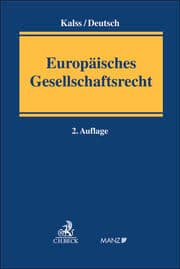 Cover von Europäisches Gesellschaftsrecht