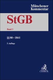 Cover von Münchener Kommentar zum Strafgesetzbuch Bd. 3: §§ 80-184l