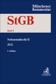 Cover von Münchener Kommentar zum Strafgesetzbuch Bd. 8: Nebenstrafrecht II, JGG (Auszug)