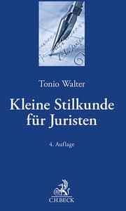 Cover von Kleine Stilkunde für Juristen